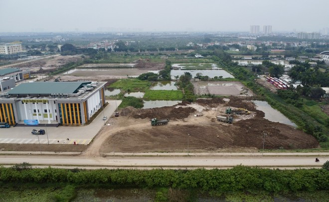 Đốt rác thải và thi công dự án gây ô nhiễm môi trường ở Học viện Nông nghiệp Việt Nam