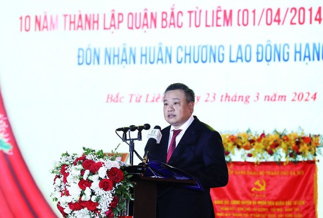 Chủ tịch Hà Nội: Quận Bắc Từ Liêm phát triển theo hướng đô thị sinh thái