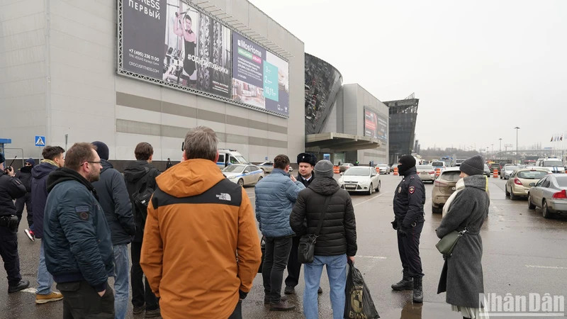 Lộ diện bốn nghi phạm tấn công khủng bố ở ngoại ô Moskva
