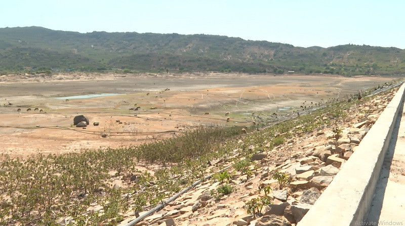 Ninh Thuận: Nhiều hồ chứa nước, nguồn cấp cho nhà máy nước đối diện nguy cơ cạn kiệt