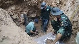 Bình Định tìm thấy 7 hài cốt liệt sĩ trong lòng Đồi 174