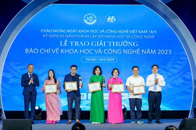 23 tác phẩm báo chí xuất sắc nhận giải báo chí về khoa học công nghệ