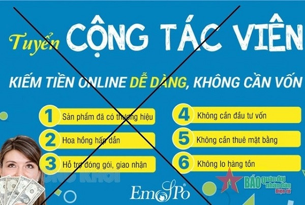 Thêm một phụ nữ bị ‘bốc hơi’ 1,4 tỷ đồng bởi chiêu trò cộng tác viên online