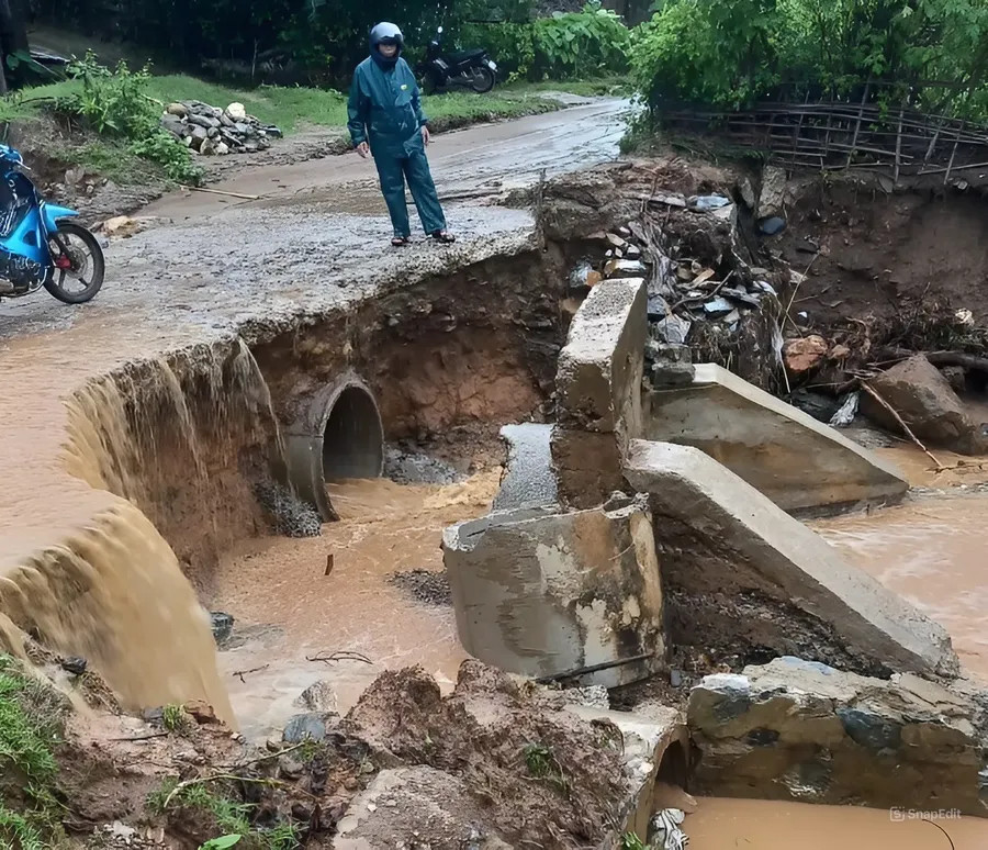 Mưa lũ gây thiệt hại nặng ở Điện Biên