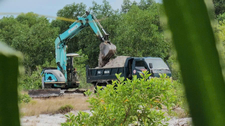 Khai thác cát trắng trái phép ở Quảng Trị, địa phương báo cáo chỉ ‘tận dụng’