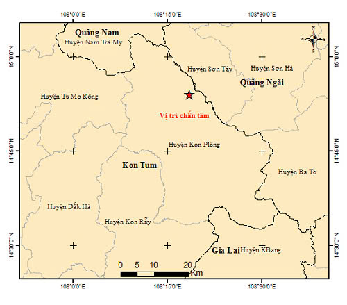 Liên tiếp các trận động đất với cường độ gia tăng ở Kon Tum có đáng lo?