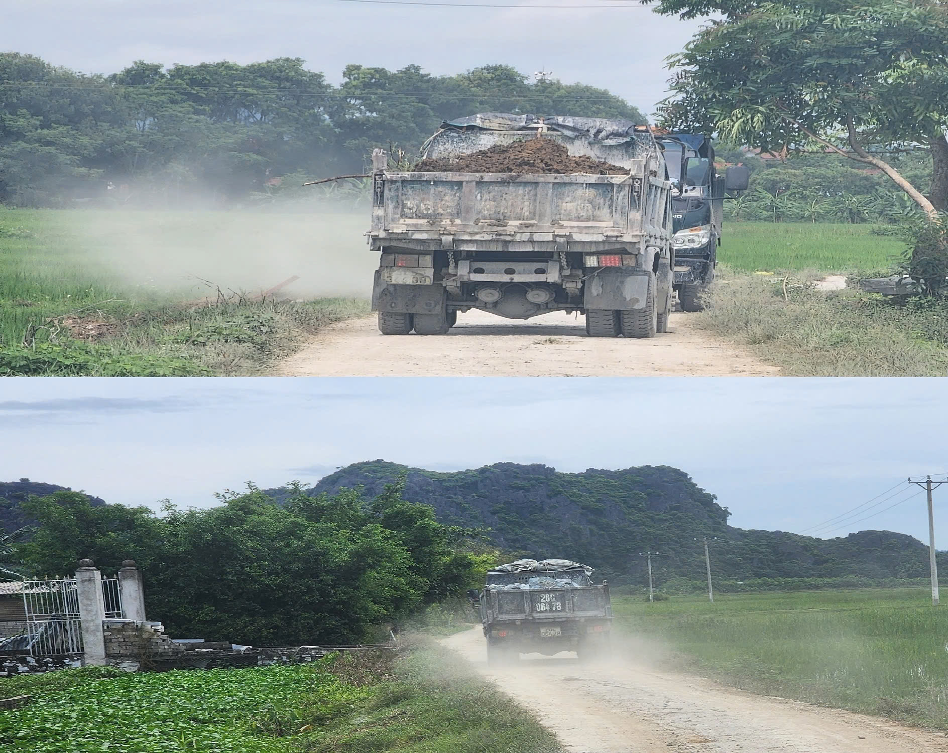 Vĩnh Lộc (Thanh Hóa): Làm đường trái phép gây ảnh hưởng đến môi trường