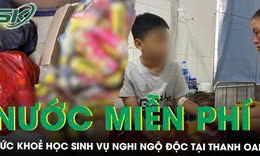 Sức khỏe học sinh nghi ngộ độc do uống nước ngọt phát miễn phí ở cổng trường hiện ra sao?