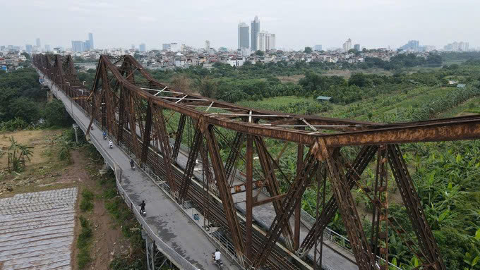 Hà Nội trình dự án nghiên cứu sửa chữa cầu Long Biên