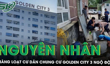 Nguyên nhân hàng loạt cư dân chung cư Golden City 3 ngộ độc