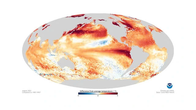 El Nino và La Nina đã ảnh hưởng đến thời tiết Trái Đất trong 250 triệu năm