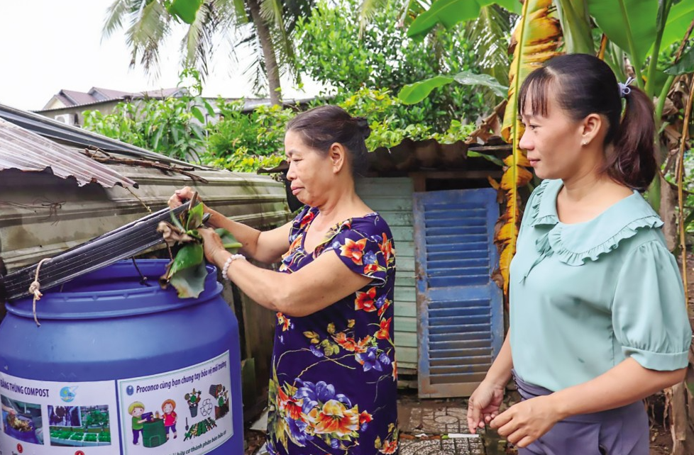 Đa dạng mô hình bảo vệ môi trường trong xây dựng nông thôn mới