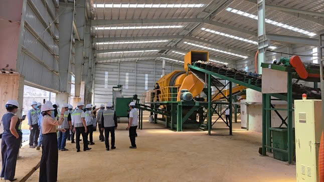 Lâm Đồng đưa vào vận hành nhà máy xử lý chất thải rắn theo hướng tuần hoàn vì một môi trường bền vững