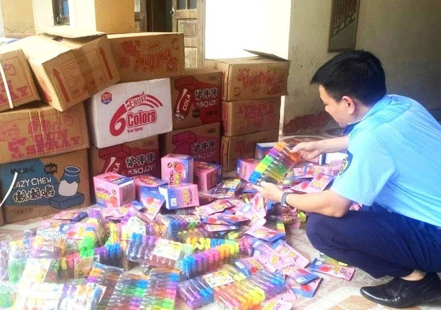Hải Dương thu giữ nhiều sản phẩm, mũ áo giả mạo thương hiệu cao cấp