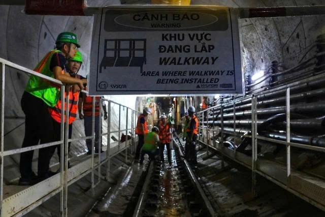 Bổ sung diện tích rào chắn phục vụ khoan hầm dự án Nhổn-Ga Hà Nội