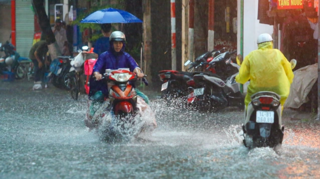 Thời tiết ngày 5/6: Nhiều khu vực trên cả nước có mưa lớn