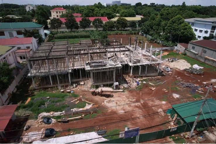 Kiểm tra trụ sở làm việc 29 tỷ đồng ở Đắk Lắk