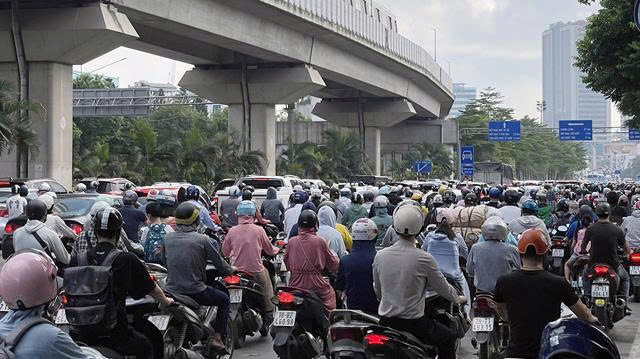 Các tuyến phố sẽ cấm xe máy chạy xăng lưu thông ở khu vực nội đô Hà Nội