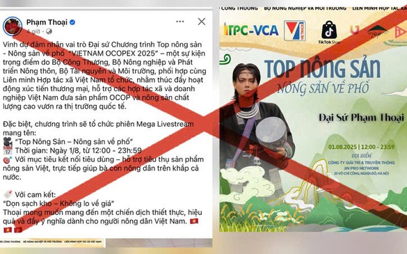 Bộ Công Thương bác thông tin bổ nhiệm đại sứ Hội chợ OCOP xuất khẩu 2025