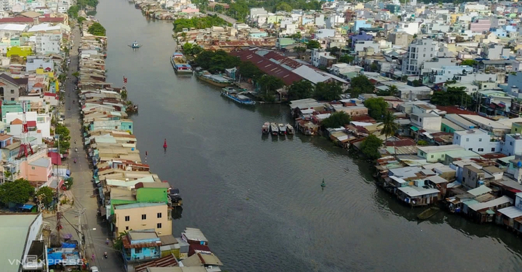 TP.HCM: Ưu tiên phát triển không gian xanh sau giải toả nhà ven kênh rạch