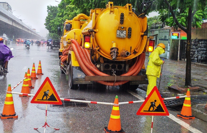 Hà Nội bảo đảm an toàn thoát nước, phòng ngập úng
