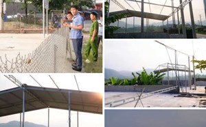 Xử phạt hàng trăm triệu đồng các hộ dân san gạt, xây dựng trái phép ở Lào Cai
