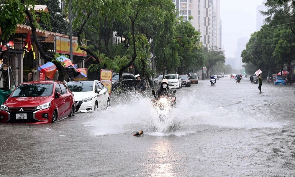 Thời tiết ngày 15/9: Nhiều khu vực trên cả nước mưa rào và dông