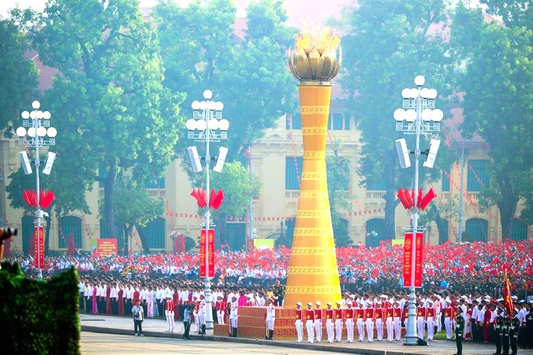 Niềm tự hào dân tộc rực sáng trong ngày hội lớn của đất nước