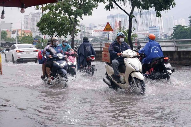 Dự báo các tỉnh có mưa tập trung nhiều ở khu vực Nam Bộ