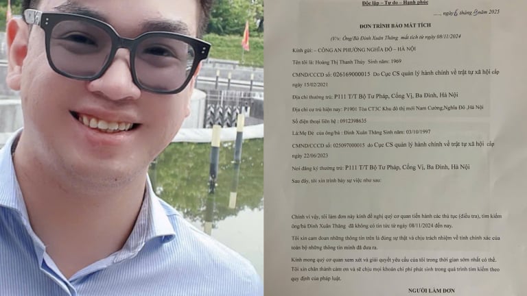 Tìm người thân mất tích
