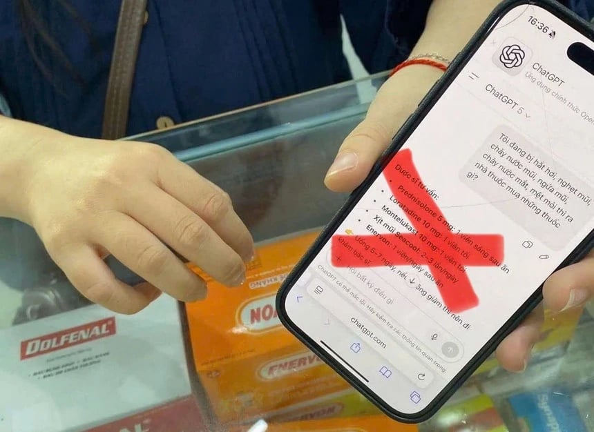 Mua thuốc chữa bệnh theo gợi ý của ChatGPT, bác sĩ nói gì?