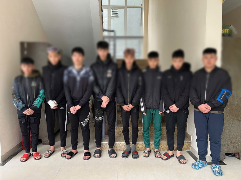 Tạm giữ hình sự 5 đối tượng gây rối tại hầm Kim Liên (Hà Nội)