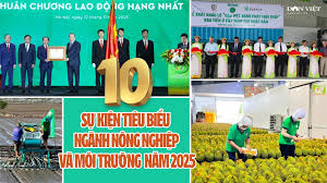 10 sự kiện nổi bật lĩnh vực tài nguyên thiên nhiên, môi trường năm 2025