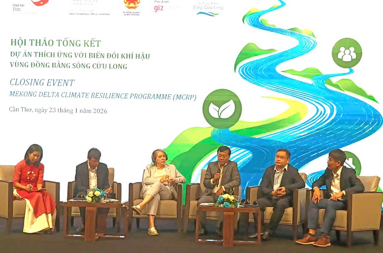 Hành trình thích ứng biến đổi khí hậu ở ĐBSCL: Từ tầm nhìn đến hành động bền vững