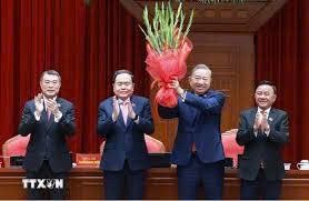 Đồng chí Tô Lâm được bầu giữ chức Tổng Bí thư Ban Chấp hành Trung ương Đảng khoá XIV