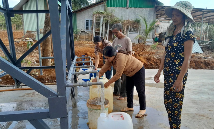 Đồng Tháp: Đưa vào hoạt động 10 giếng khoan dự phòng phục vụ dân sinh