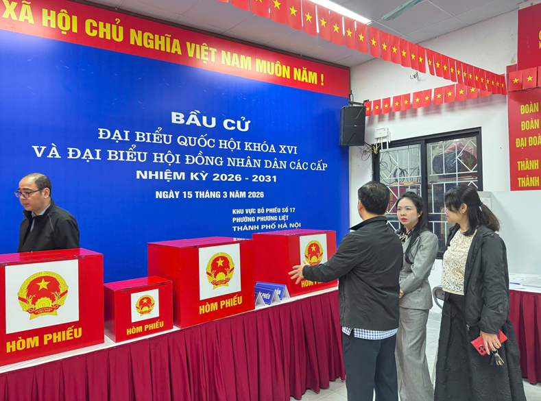 iHanoi tích hợp bản đồ số các điểm bầu cử, phục vụ cử tri Thủ đô