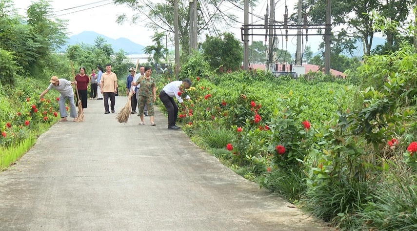 Lào Cai: Bảo vệ môi trường, xây dựng cảnh quan nông thôn mới hiện đại