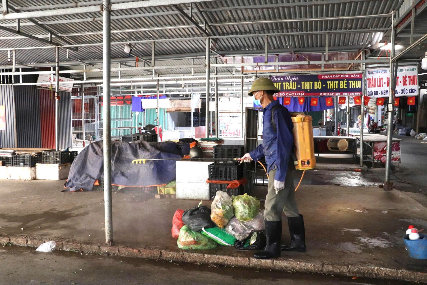 Khánh Hòa siết chặt quản lý an ninh, môi trường tại các chợ trên địa bàn