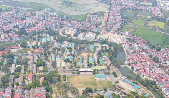 Phân vùng phát triển trong quy hoạch chung đô thị Bắc Ninh