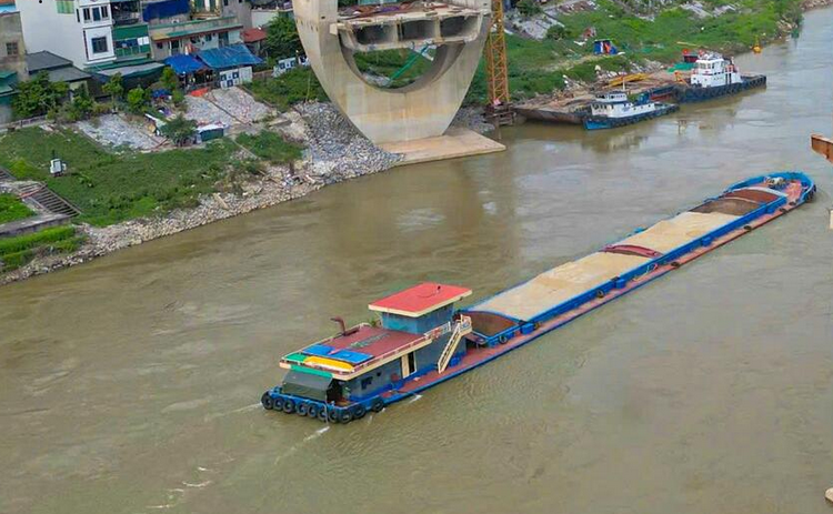 Hà Nội hạn chế giao thông đường thuỷ trên sông Đuống