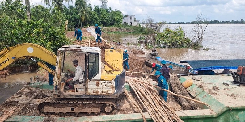 Vĩnh Long tăng cường phòng ngừa, giảm rủi ro thiên tai