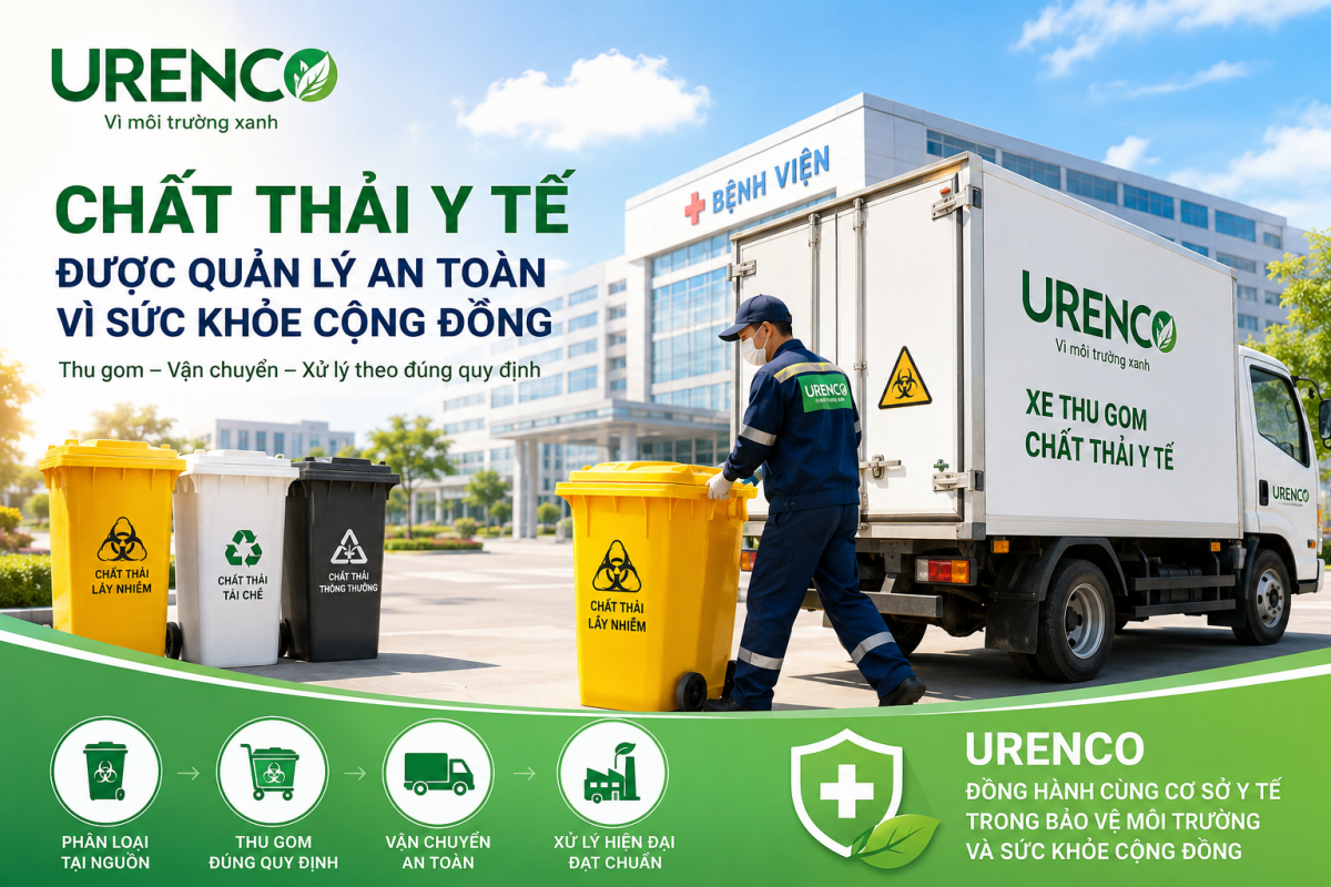 Chất thải y tế sau cánh cửa bệnh viện