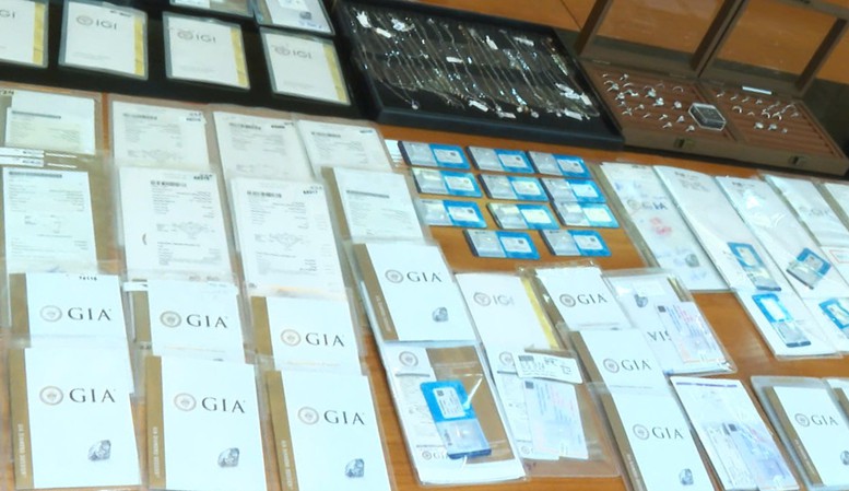 Cơ quan công an thông tin kết quả giám định kim cương trong vụ án buôn lậu xuyên quốc gia