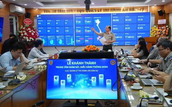 Tinh gọn bộ máy, đổi mới điều hành thi hành án dân sự nhờ chuyển đổi số