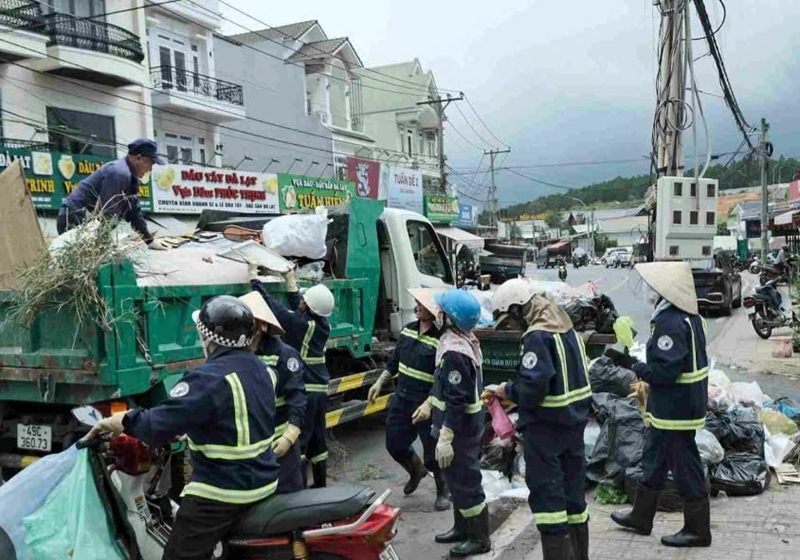 Nhà máy xử lý chất thải rắn Đà Lạt: Nâng cao hiệu quả hoạt động thu gom, xử lý rác thải
