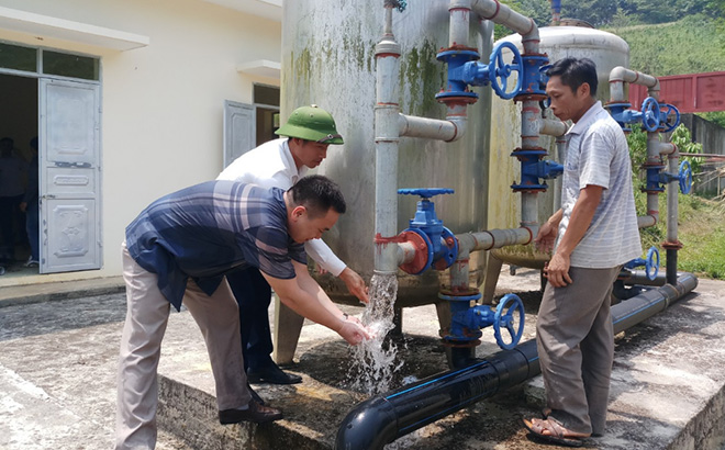 Đảm bảo cấp nước an toàn, thích ứng với biến đổi khí hậu