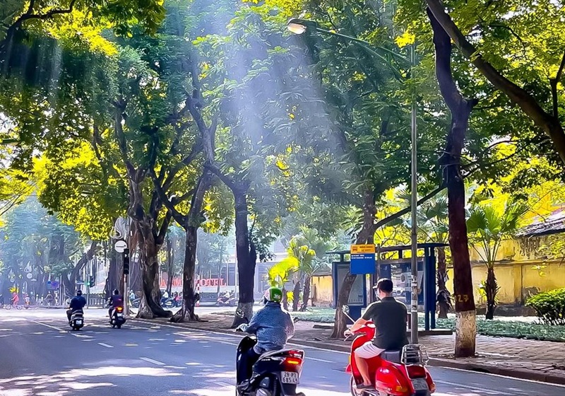 Khu vực Bắc Bộ trời nắng, Nam Bộ mưa dông