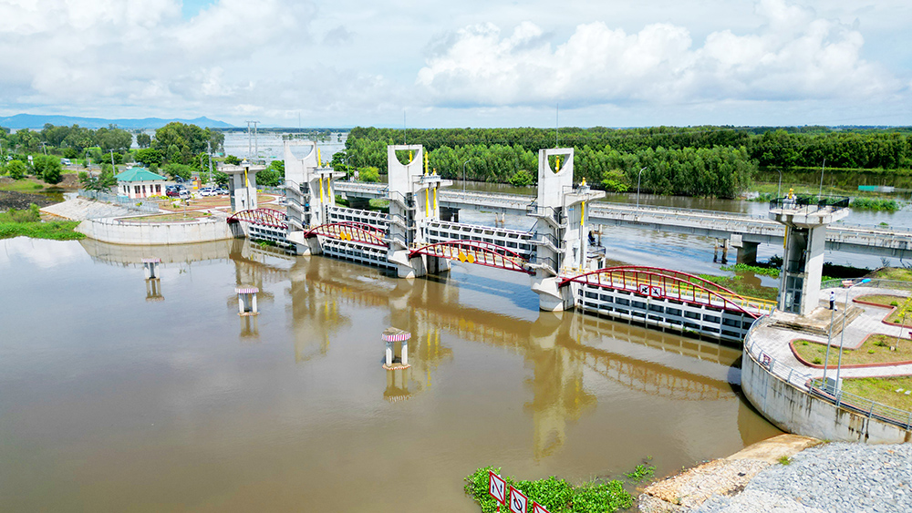 Vận hành hiệu quả các công trình thủy lợi ứng phó nguy cơ khô hạn