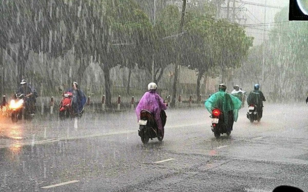 Khu vực Trung Bộ đón đợt mưa lớn